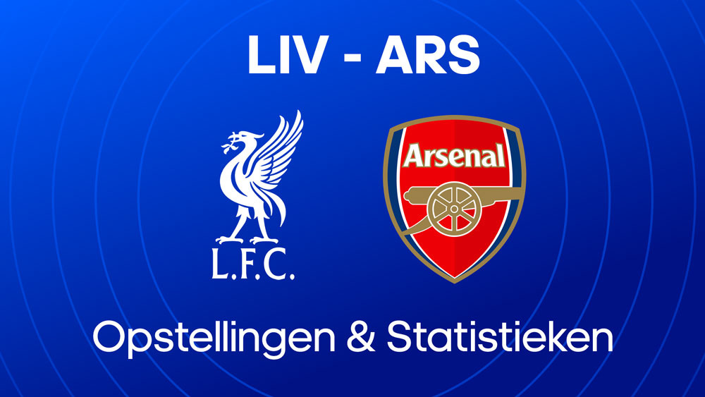 liverpool fc arsenal fc opstellingen tijdlijn
