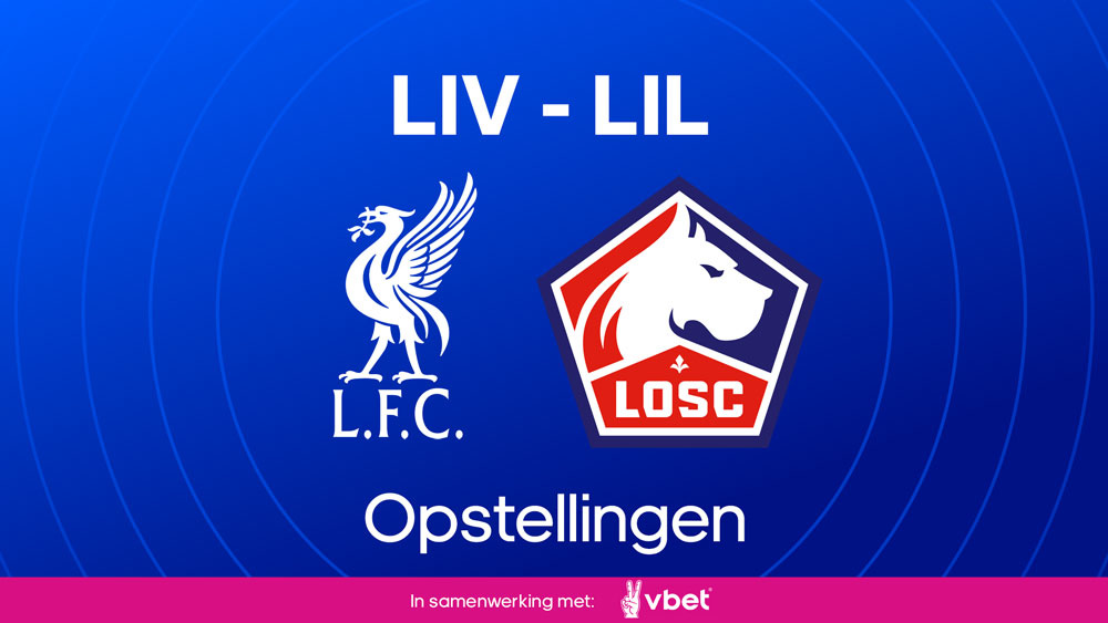 liverpool fc lille osc opstellingen