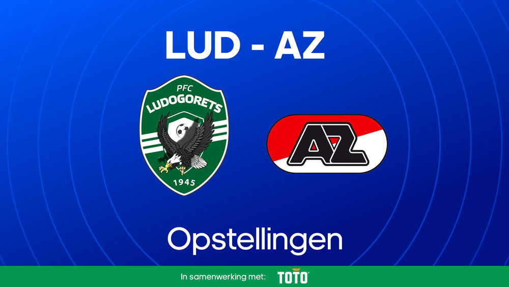 ludogorets az alkmaar opstellingen