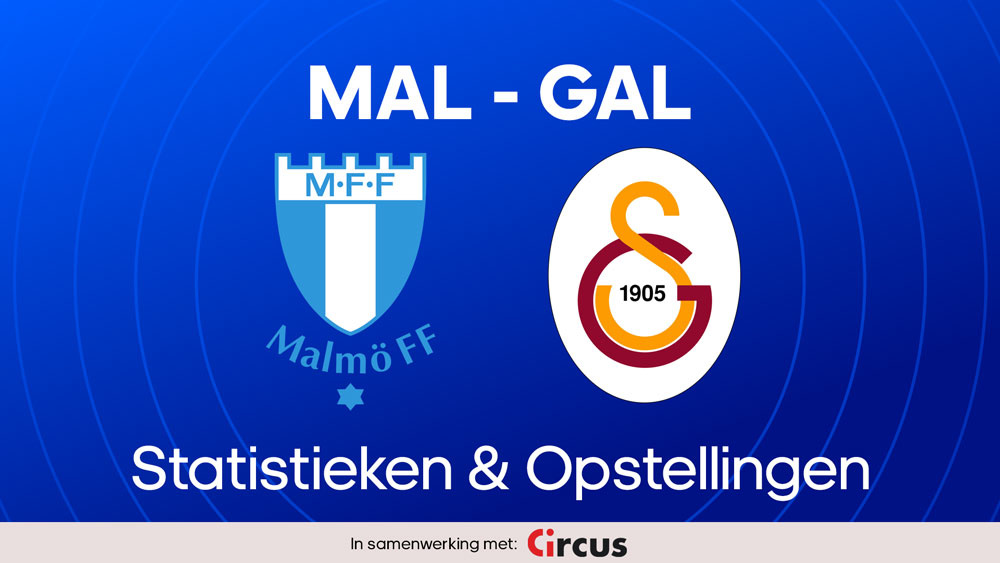 Malmo FF Galatasaray Statistieken, Opstellingen & Live Tijdlijn
