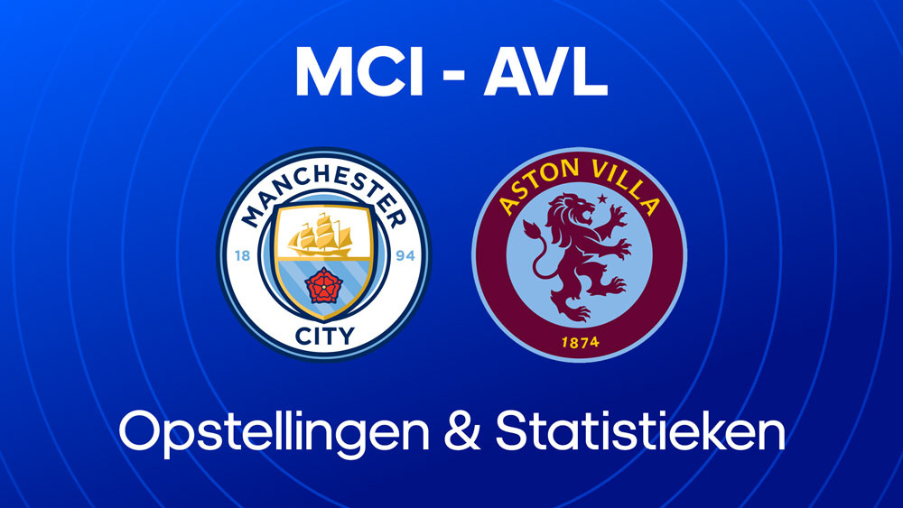 manchester city aston villa opstellingen tijdlijn