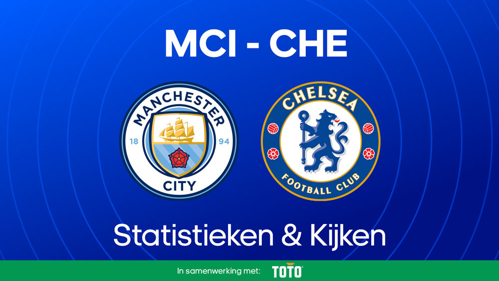 Manchester City - Chelsea FC Statistieken & Wedtips en waar je kunt kijken