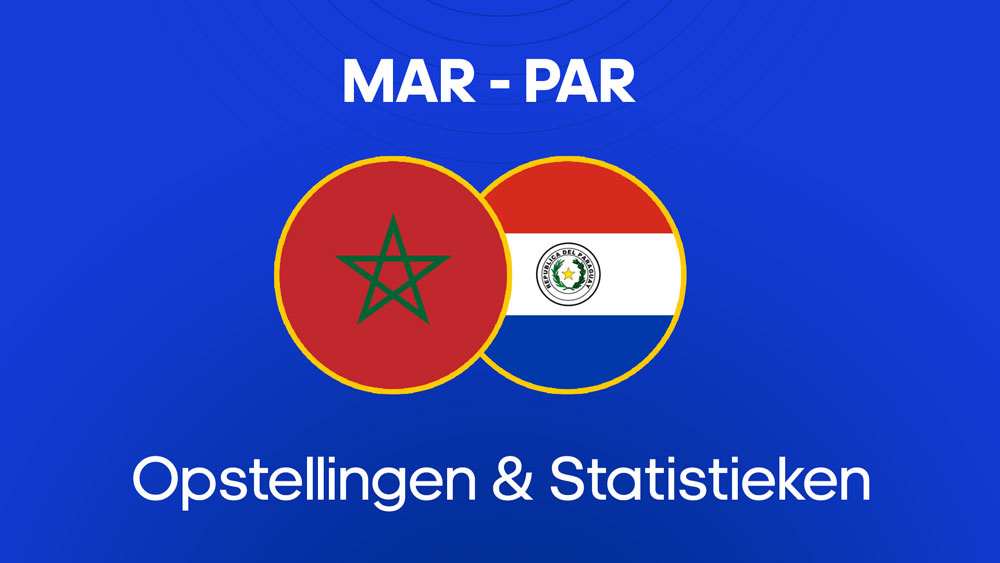marokkaans voetbalelftal paraguayaans voetbalelftal opstellingen statistieken