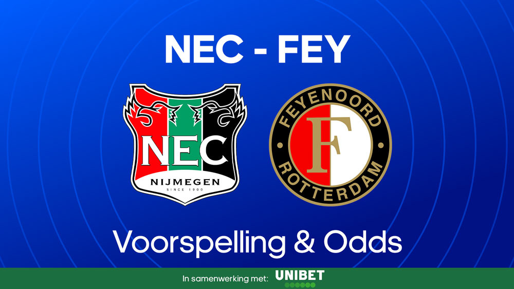 nec feyenoord voorspelling opstellingen statistieken