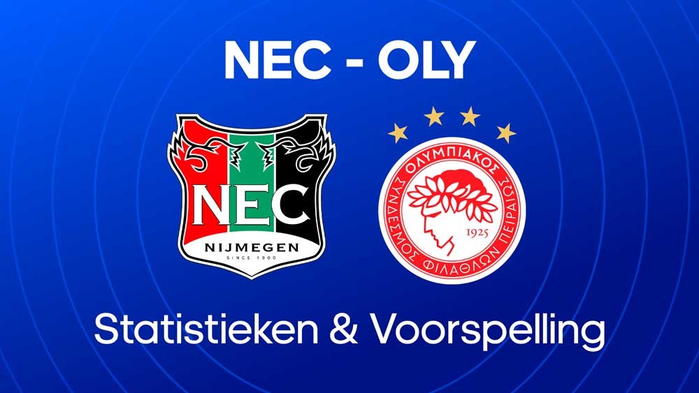 nec olympiakos statistieken voorspelling