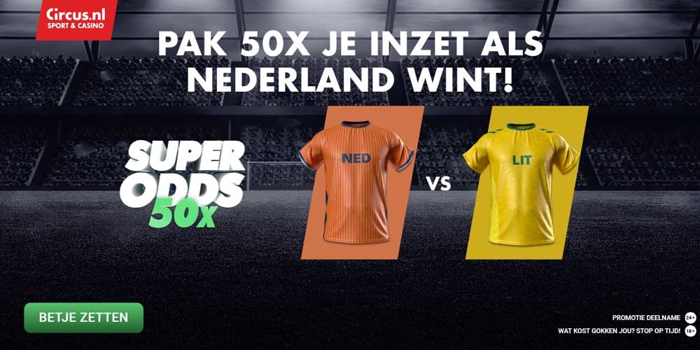 super odds nederland litouwen