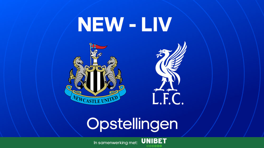 newcastle liverpool opstellingen