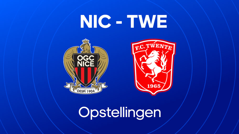 ogc nice fc twente opstellingen