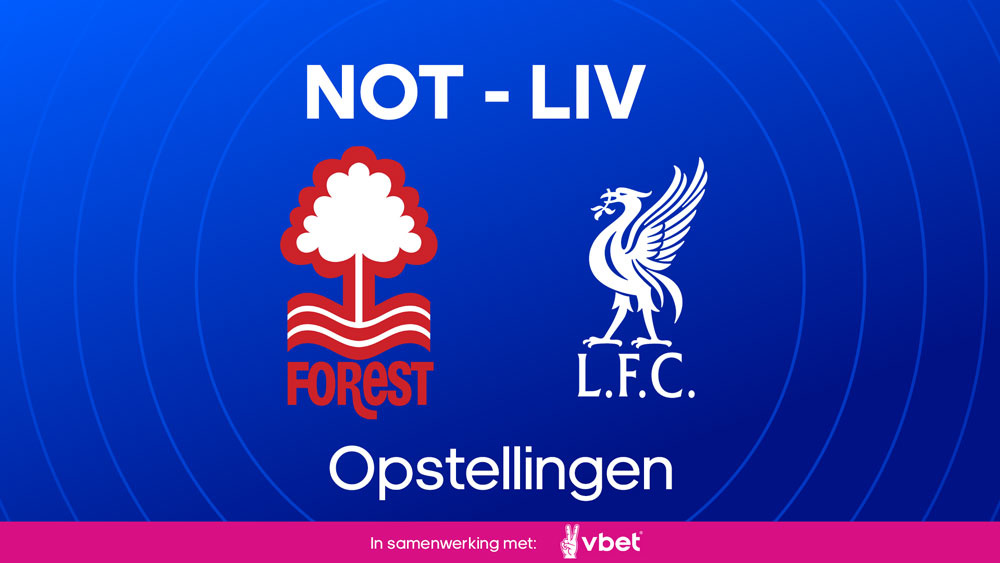 nottingham forest fc liverpool fc opstellingen