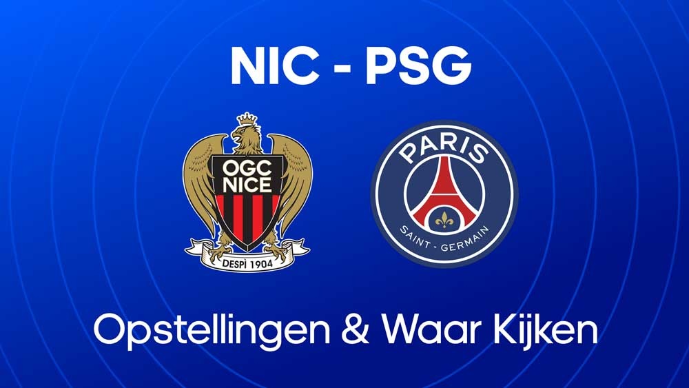 ocg nice psg opstellingen statistieken