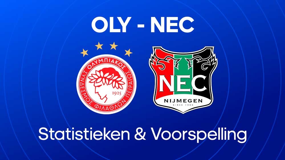olympiakos nec statistieken voorspelling