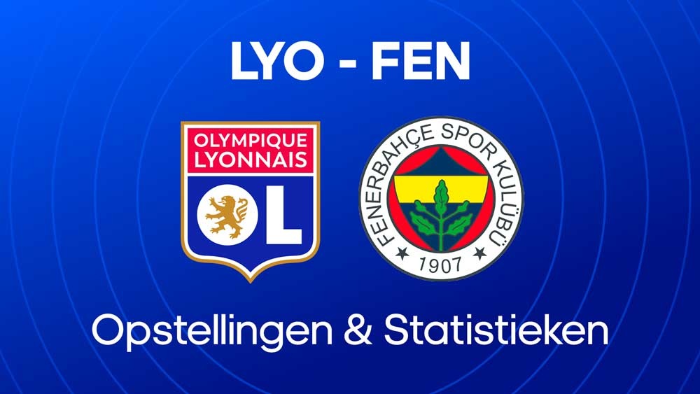 olympique lyonnais fenerbahce opstellingen statistieken