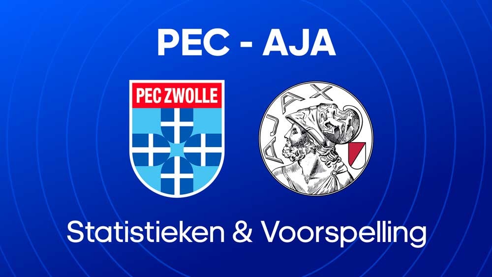 pec zwolle ajax voorspelling statistieken
