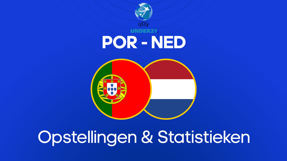 jong portugal jong oranje opstellingen statistieken