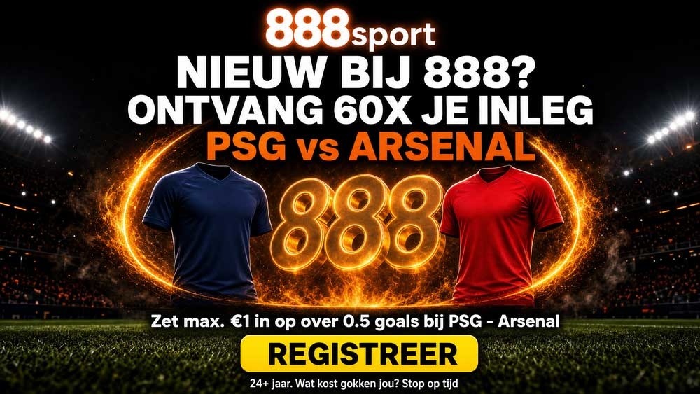 psg arsenal 888 actie 60x