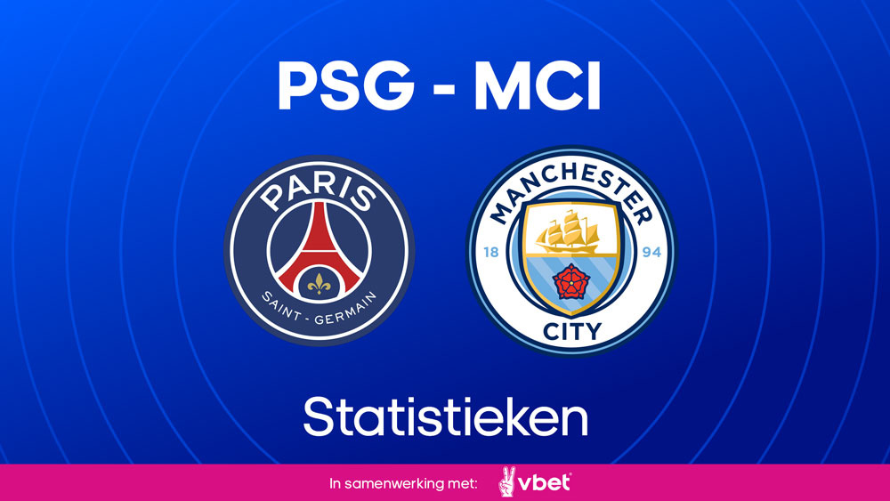 psg manchester city statistieken