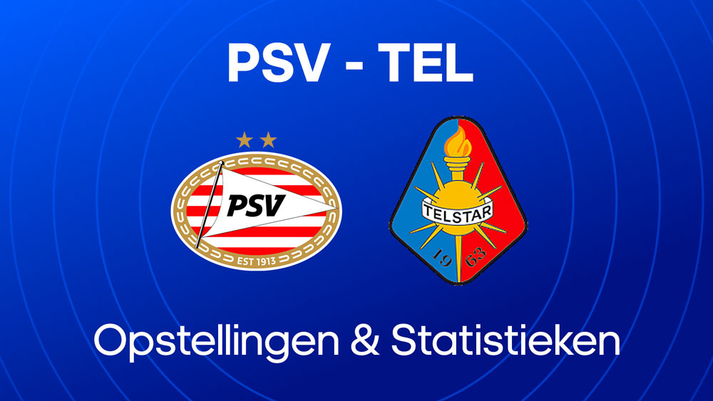 psv telstar opstellingen statistieken