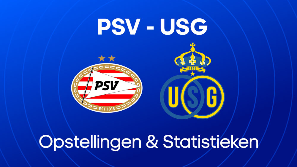 psv union sint gillis opstellingen statistieken