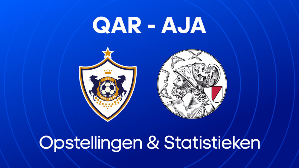 qarabag ajax opstellingen statistieken