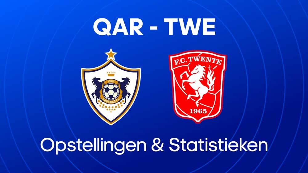 qarabag fc twente opstellingen statistieken voorspelling