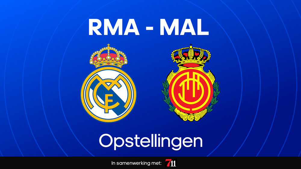 real madrid mallorca opstellingen