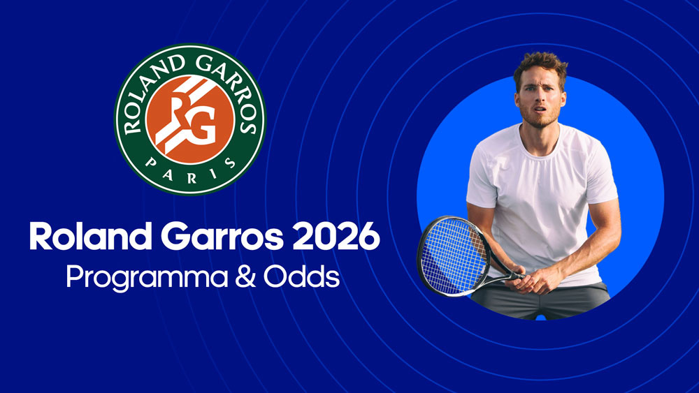 roland garros 2026 vandaag tips odds favorieten