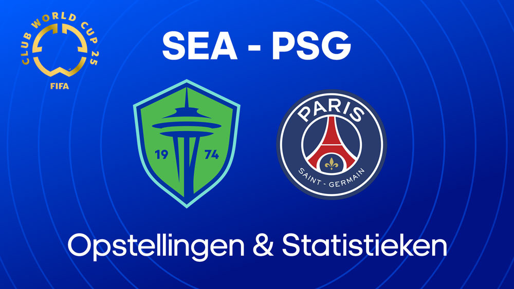 seattle sounders psg opstellingen statistieken