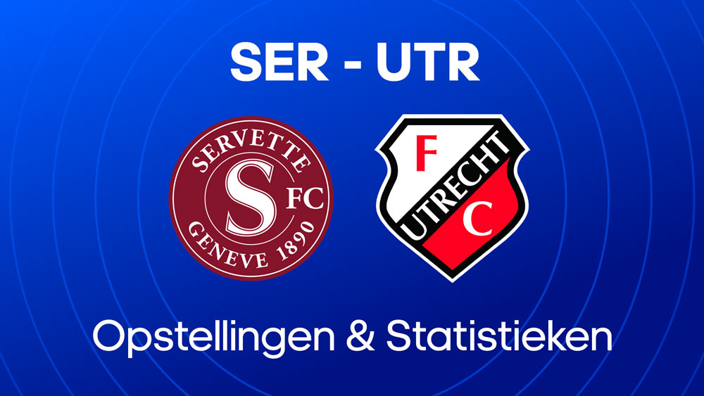 servette fc utrecht opstellingen statistieken