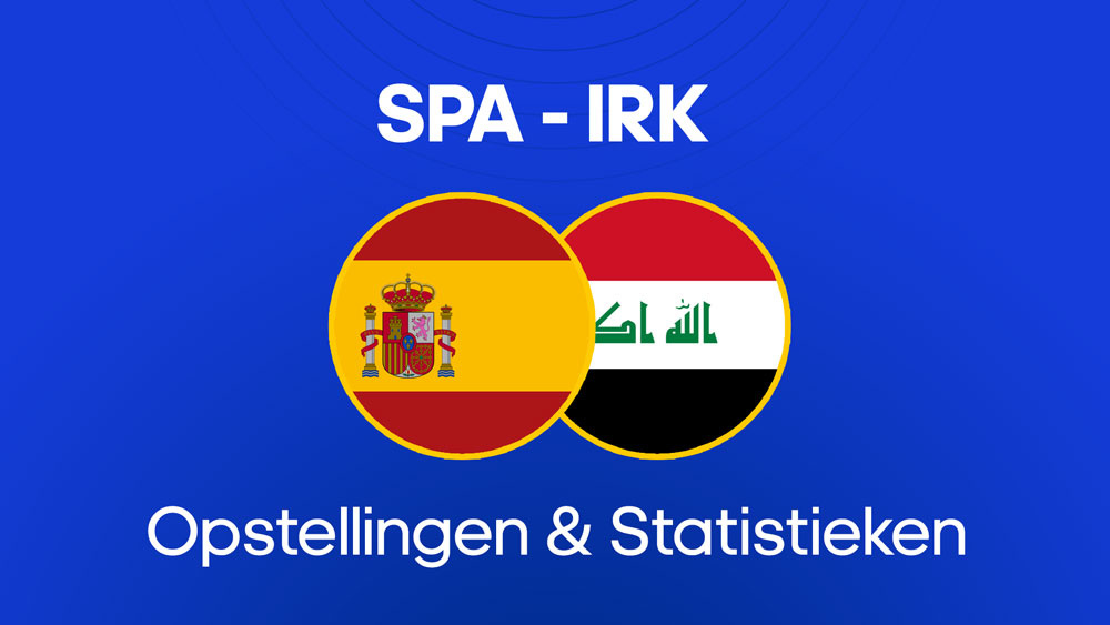 spanje irak opstellingen statistieken