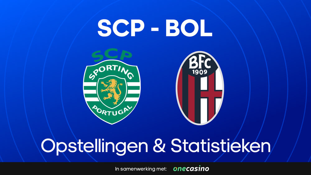 sporting lissabon bologna opstellingen statistieken
