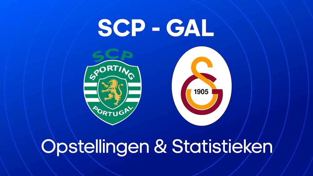 sporting lissabon galatasaray opstellingen statistieken voorspelling
