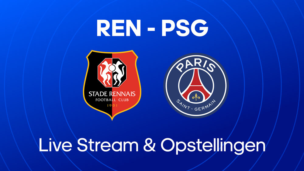 Stade rennes psg live stream opstellingen statistieken
