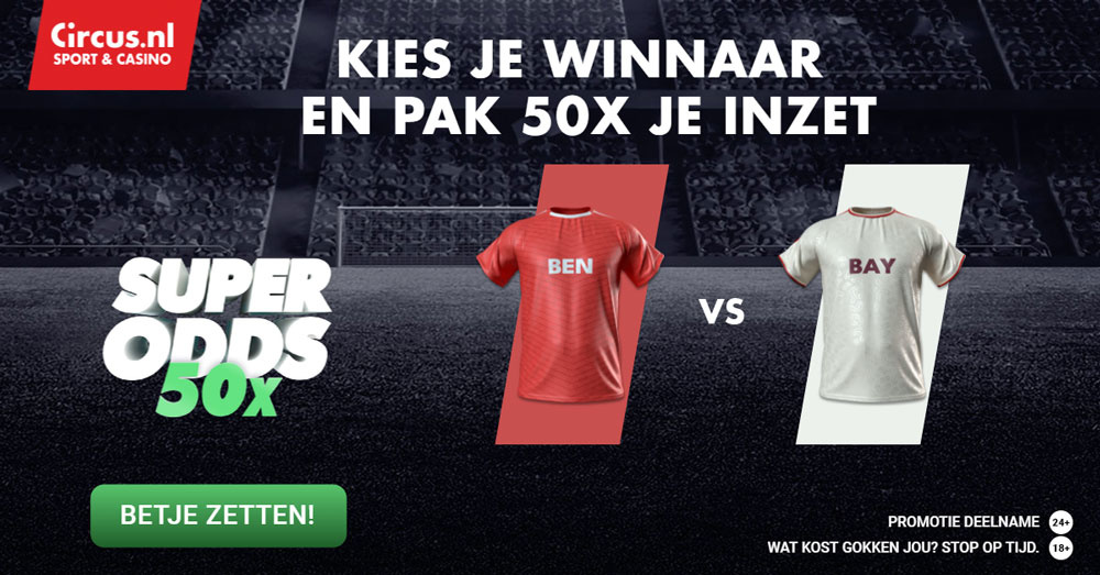 super odds benfica bayern 50x