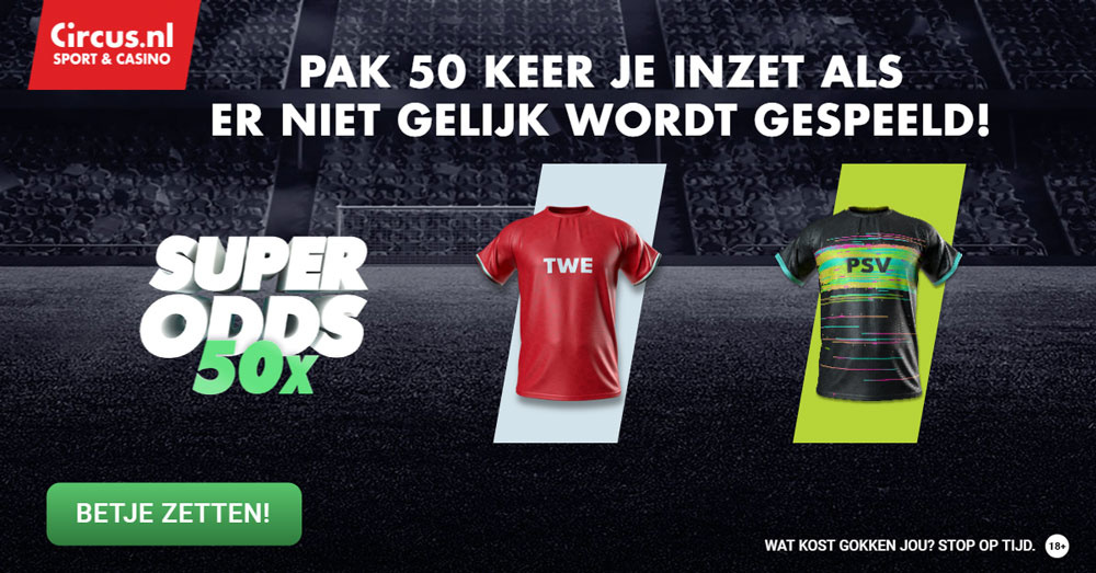 super odds fc twente psv 50x