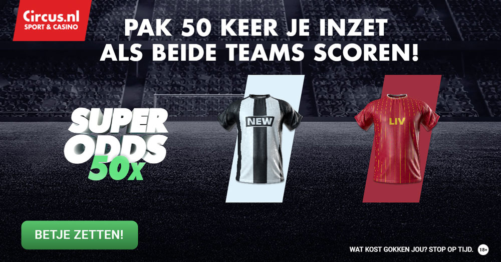 circus newcastle united liverpool super odds