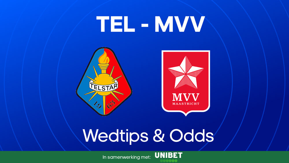 telstar mvv voorspelling statistieken en odds