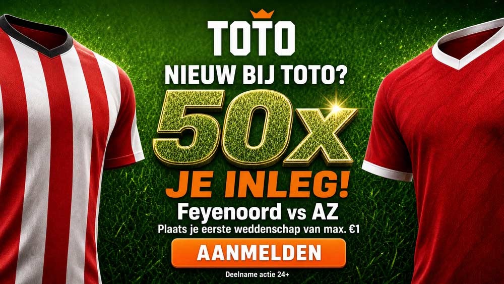 feyenoord az toto actie 50x