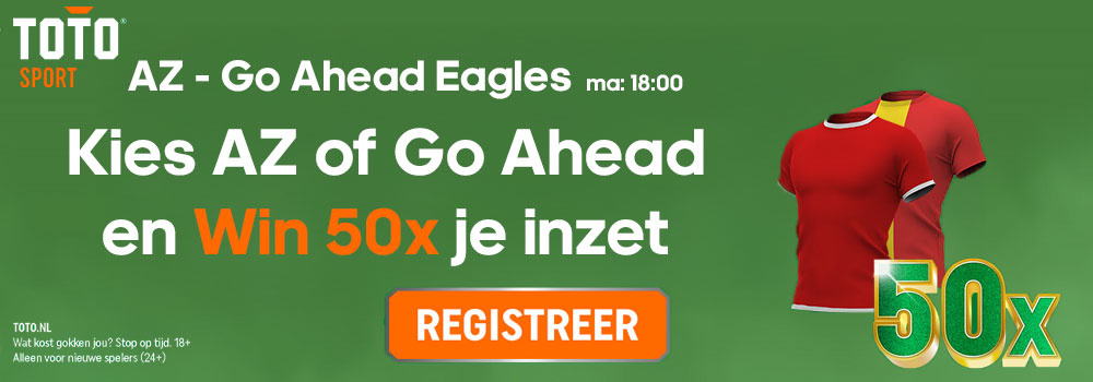 toto az go ahead eagles actie 50x