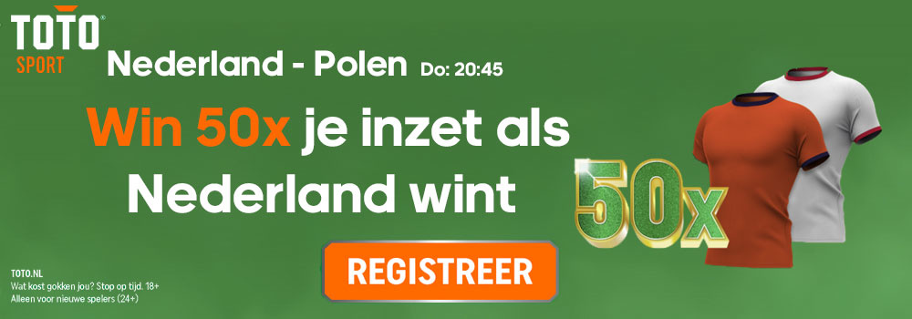toto nederland polen 50x