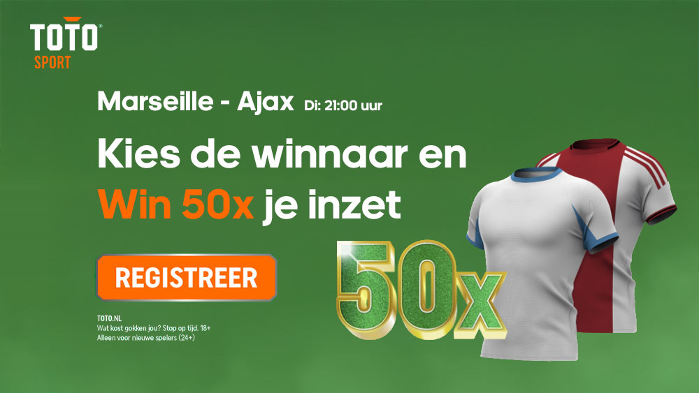 wedden toto olympique de marseille ajax