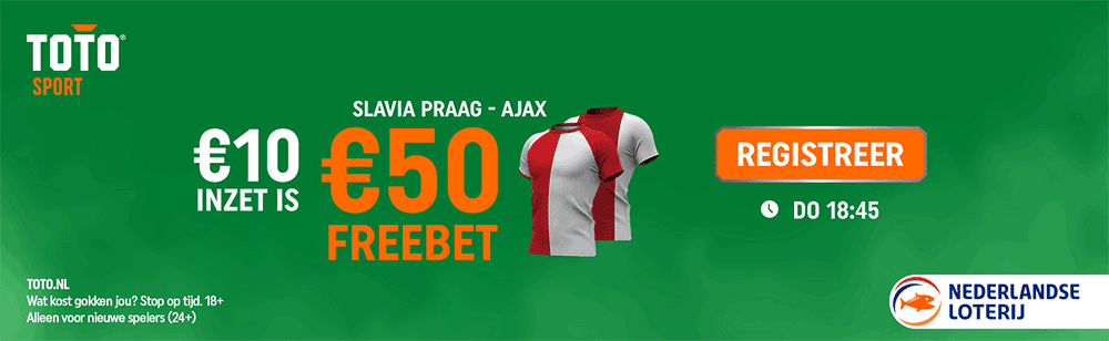 Toto slavia praag ajax actie