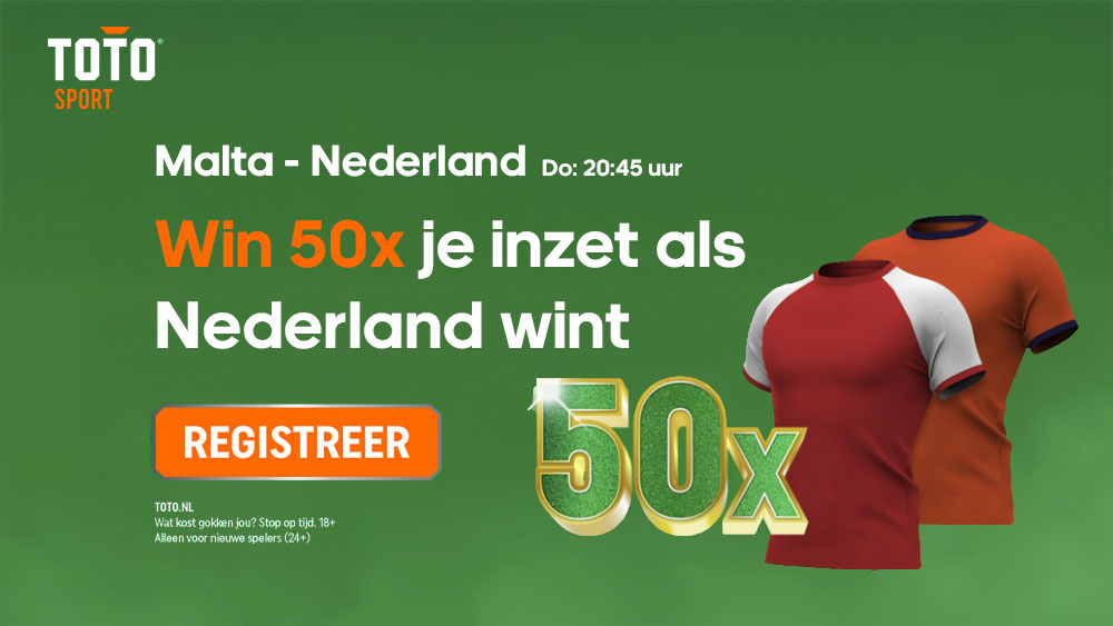 toto malta nederland wedden odds