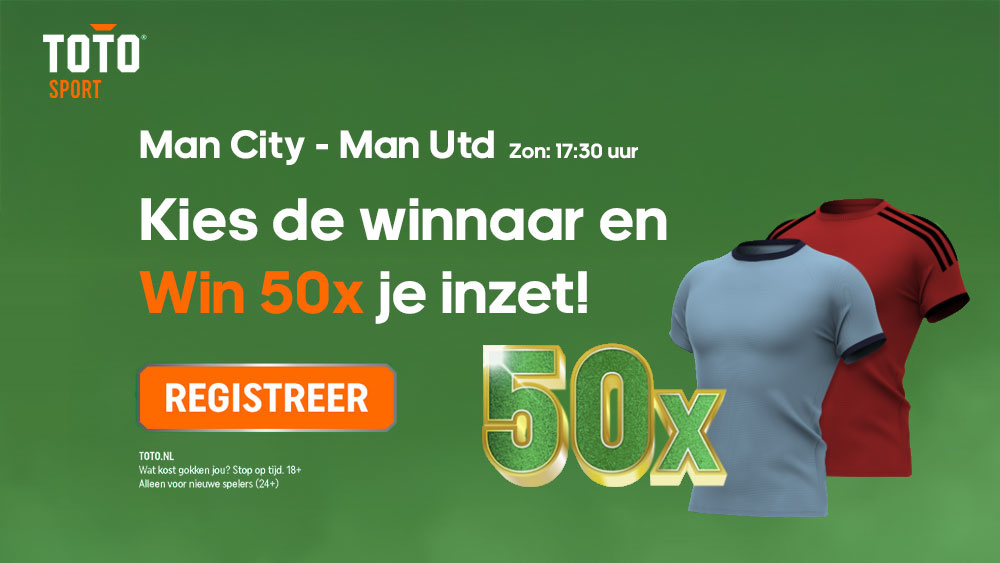 toto wedden manchester city manchester united