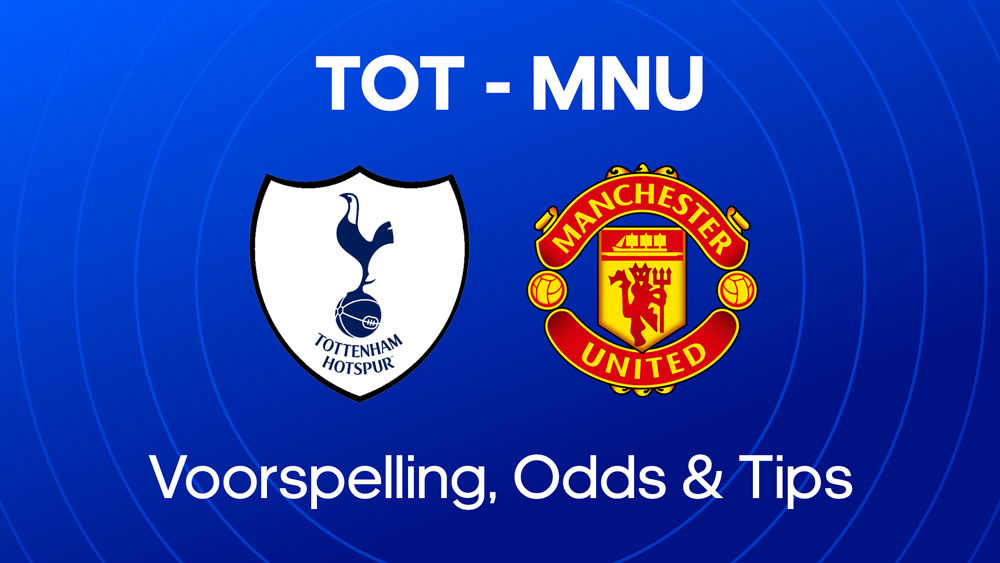 tottenham manchester united voorspelling tips odds