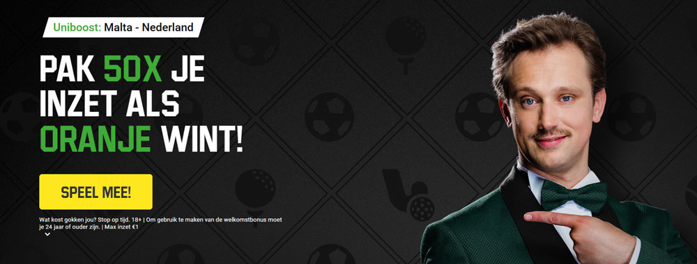 unibet malta nederland 50x