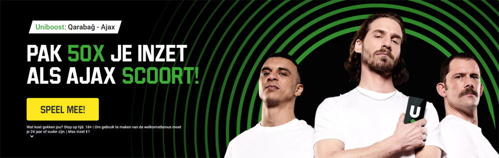 qarabag ajax unibet actie 50x