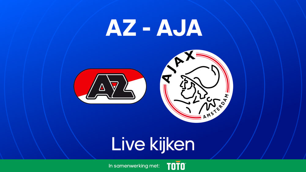 waar je az alkmaar ajax kunt kijken in knvb beker