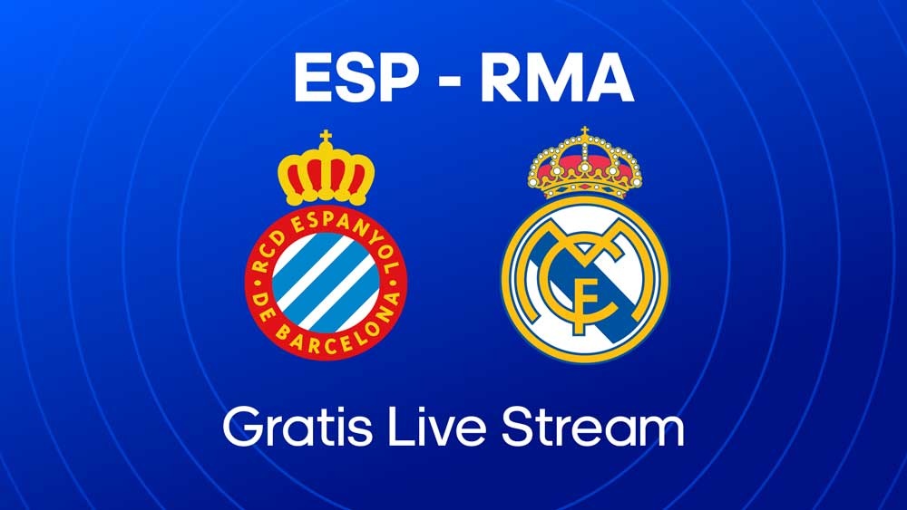 waar je espanyol real madrid kunt kijken