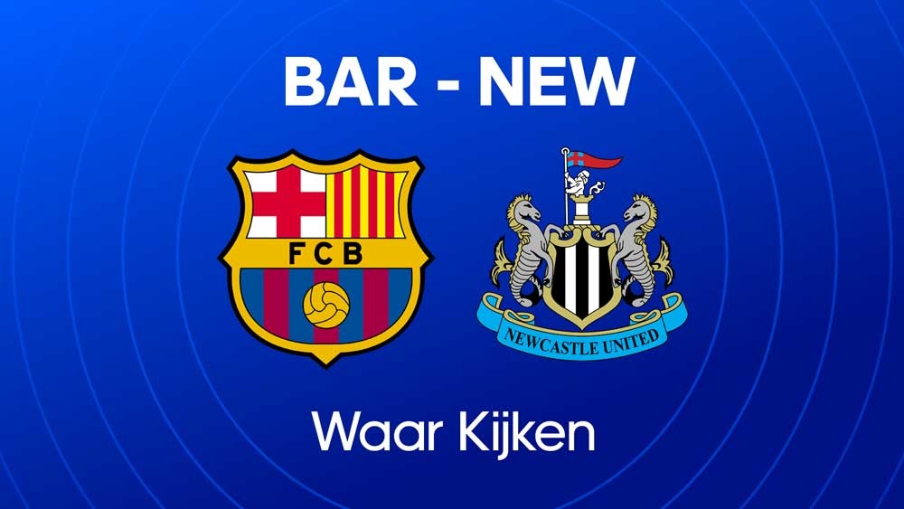 waar je fc barcelona newcastle united kunt kijken