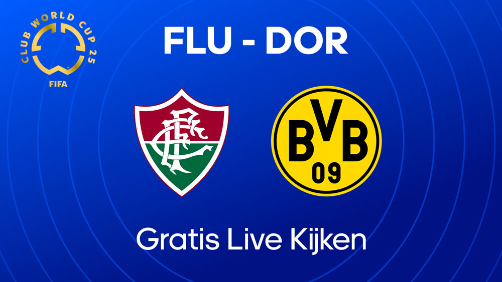 waar gratis live fluminense borussia dortmund kijken